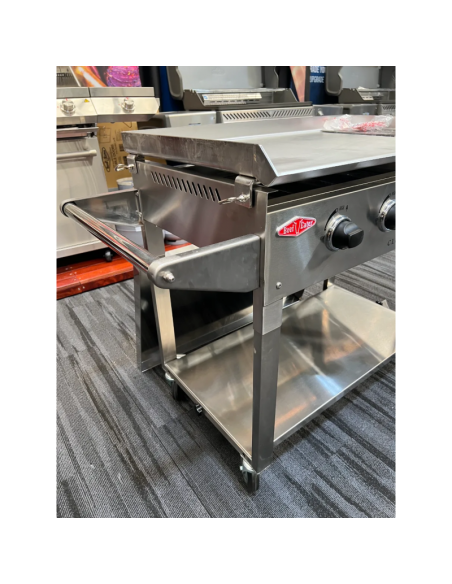 BARBACOA A GAS CARRO PLANCA CLUBMAN INOX