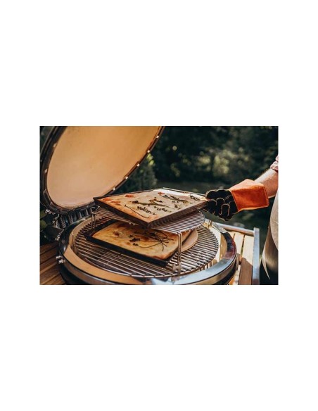 BARBACOA CLASSIC SERIE PRO 2.0 CON CARRO Y MESA DE 46CM