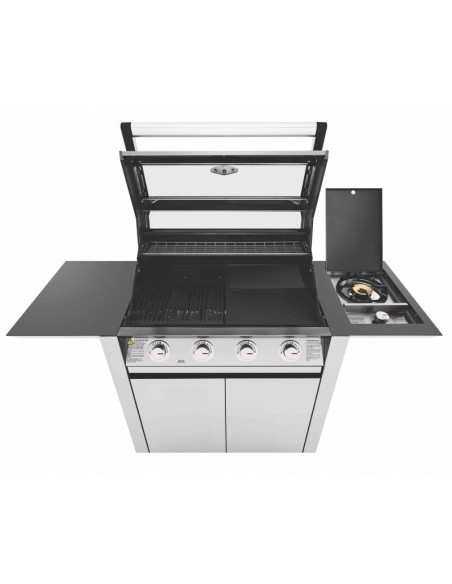BARBACOA CON CARRO DISCOVERY 1600S 4B INOX