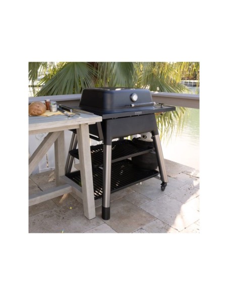 BARBACOA DE GAS FORCE NEGRO MATE
