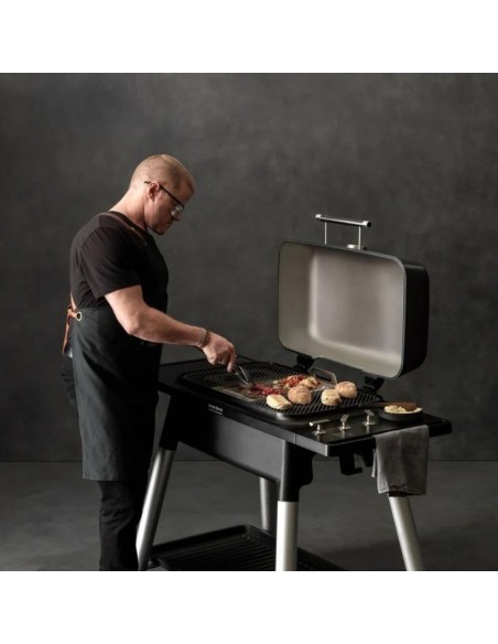 BARBACOA DE GAS FURNACE NEGRO MATE