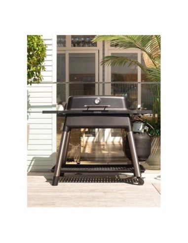 BARBACOA DE GAS FURNACE NEGRO MATE