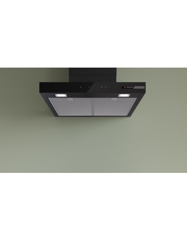 CAMPANA DECORATIVA EN NEGRO MATE DE 60cm