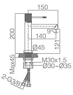 GRIFO LAVABO MONOMANDO... 2