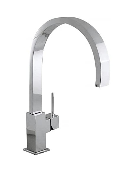 MONOMANDO FREGADERO VERTICAL CUADRO-TRES CAÑO 35x15 mm.x