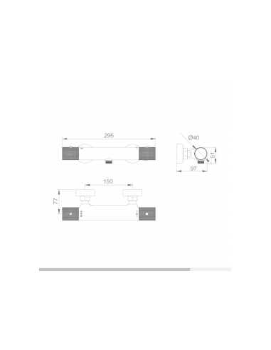 GRIFO DE DUCHA TERMOSTATICO COLOR...