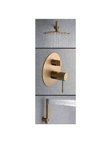 CONJUNTO DE DUCHA EMPOTRADO MONOMANDO...