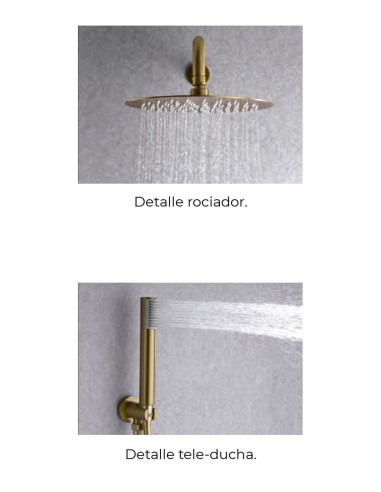 CONJUNTO DE DUCHA EMPOTRAR... CONJUNTO DE DUCHA EMPOTRAR...