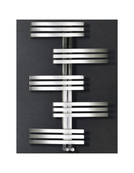 RADIADOR ELECTRICO MODELO MAGMA PULIDO MATE DE ACERO INOXIDABLE