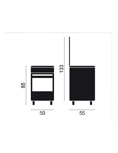 COCINA HORNO ELEGANCE A GAS BUTANO DE... COCINA HORNO ELEGANCE A GAS BUTANO DE...
