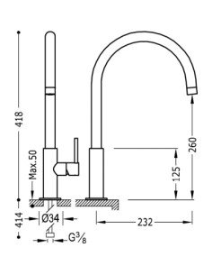 GRIFO MONOMANDO PARA COCINA... 2