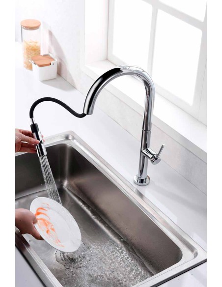 GRIFO MONOMANDO FREGADERO MODELO SAMOA DE IMEX