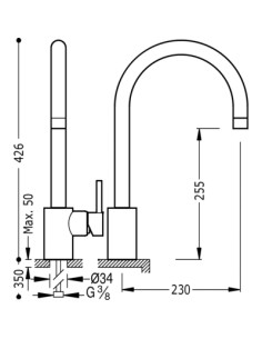 GRIFO MONOMANDO PARA COCINA... 2