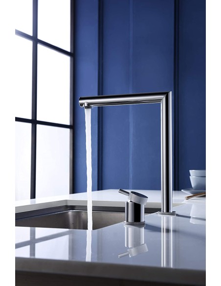 GRIFO DE FREGADOR ESCAMOTEABLE PARA VENTANA MODELO ITACA DE IMEX