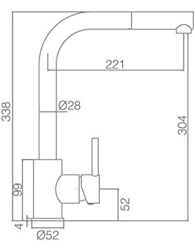 GRIFO MONOMANDO FREGADOR EXTRAIBLE... GRIFO MONOMANDO FREGADOR EXTRAIBLE...