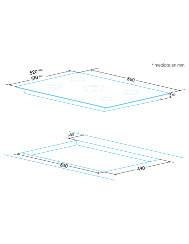 ENCIMERA A GAS NATURAL CON 5... ENCIMERA A GAS NATURAL CON 5...