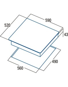 ENCIMERA CRISTAL GAS 4... 2