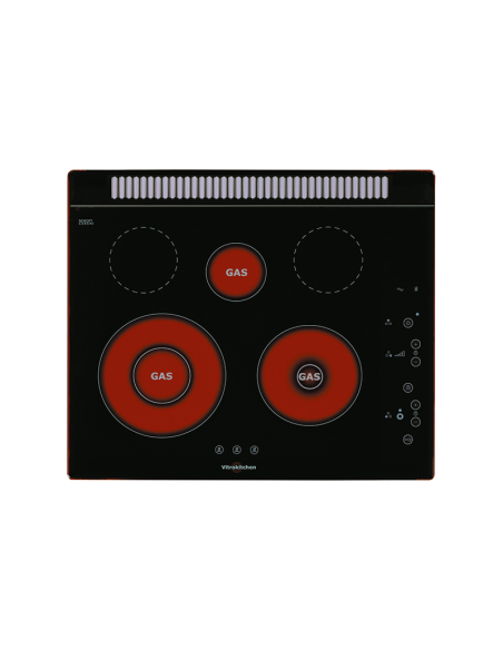 VITROGAS TOUCH-CONTROL 5 ZONAS 220 V DE VITROKITCHEN