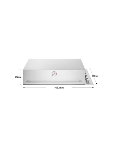 BARBACOA ENCASTRABLE PROLINE® 6B TAPA...