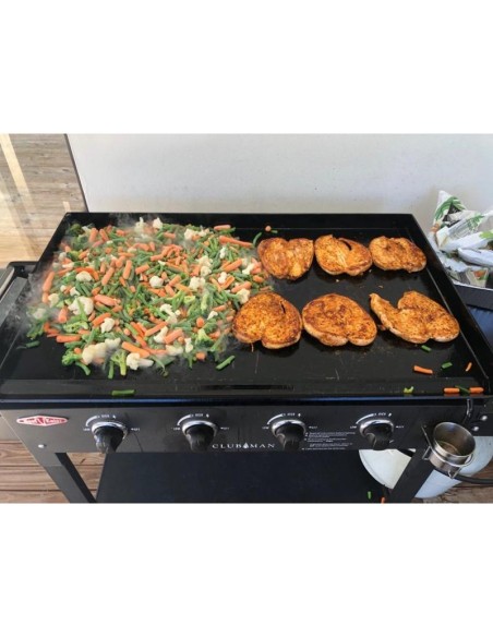 BARBACOA GAS CARRO PLANCHA CLUBMAN