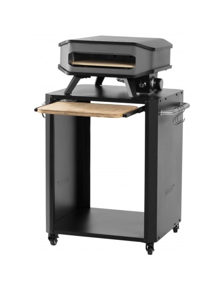 MESA DE EXTERIOR COZZE® CON TABLA DE BAMBÚ