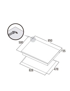 ENCIMERA A GAS 5 FGOS. INOX... 2