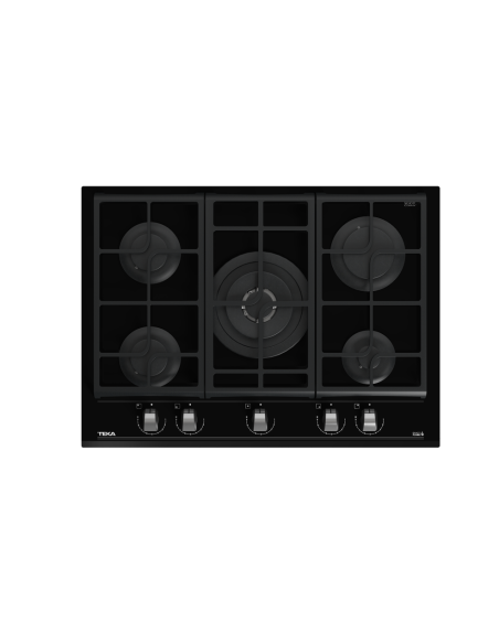 COCINA TEKA GAS 5 FUEGOS CRISTAL GAS MODELO MAESTRO GZC 75330