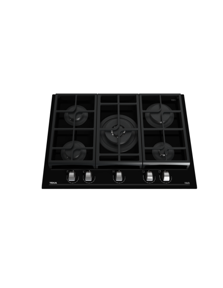 COCINA TEKA GAS 5 FUEGOS CRISTAL GAS MODELO MAESTRO GZC 75330