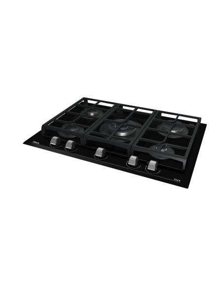 COCINA TEKA GAS 5 FUEGOS CRISTAL GAS MODELO MAESTRO GZC 75330