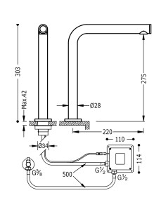 GRIFO ELECTRONICO DE 1 AGUA... 2