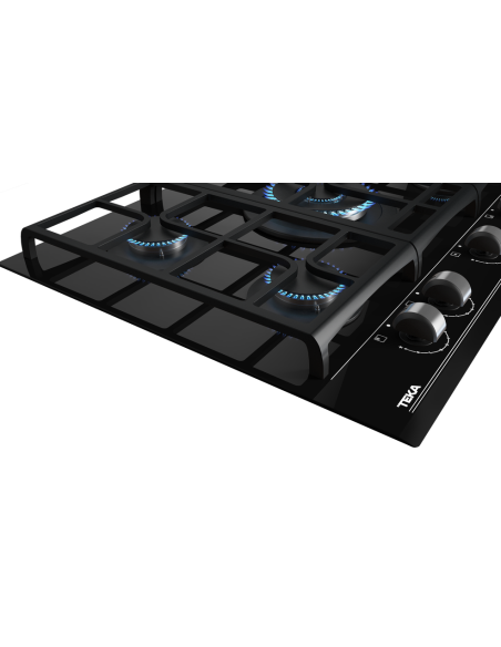 COCINA TEKA GAS 5 FUEGOS CRISTAL GAS MODELO MAESTRO GZC 75330