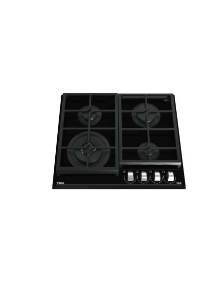 COCINA A GAS TEKA 4 FGS. CRISTAL GAS MODELO MAESTRO GZC 64320 XBA