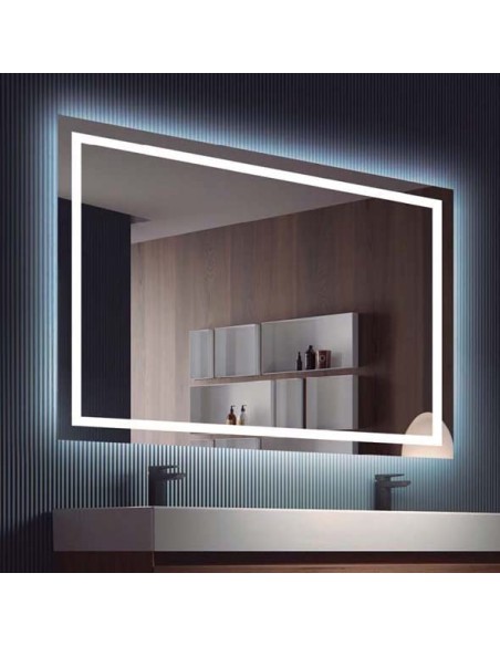 ESPEJO MODELO FRANCIA DE LEDIMEX LUZ FRONTAL