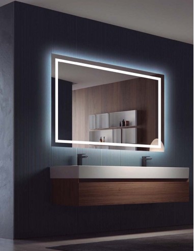 ESPEJO MODELO FRANCIA DE LEDIMEX LUZ...