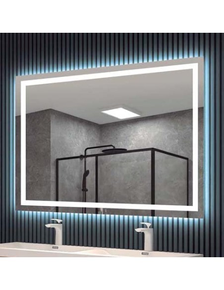 ESPEJO MODELO HOLANDA DE LEDIMEX LUZ FRONTAL