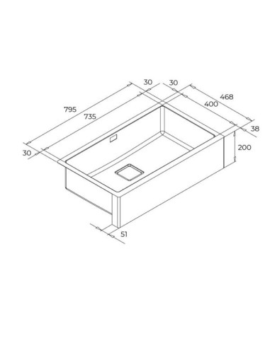 FREGADOR TEKA MAESTRO AMERICAN PRO 80...