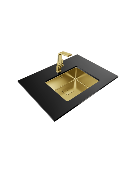 FREGADOR TEKA MODELO MAESTRO FLEXLINEA RS15 50.40 DORADO METALIC EDITION