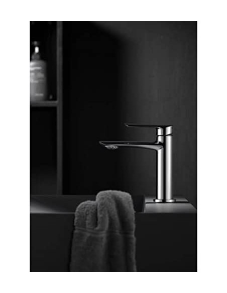 GRIFO DE LAVABO IMEX MONOMANDO CROMADO MODELO URAL