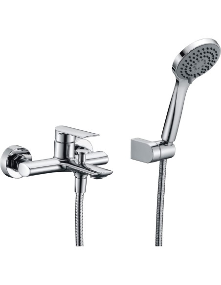 GRIFO MONOMANDO IMEX DE BAÑERA MODELO URAL CROMADO