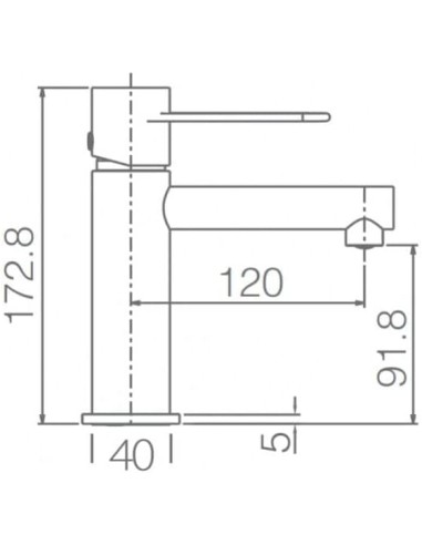 GRIFO DE LAVABO IMEX MONOMANDO...