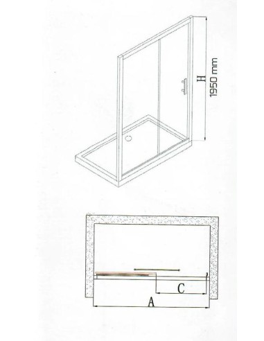 MAMPARA DUCHA MODELO VITTA REF....