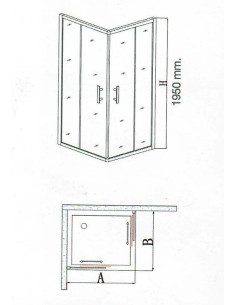 MAMPARA DUCHA  MODELO VITTA... 2