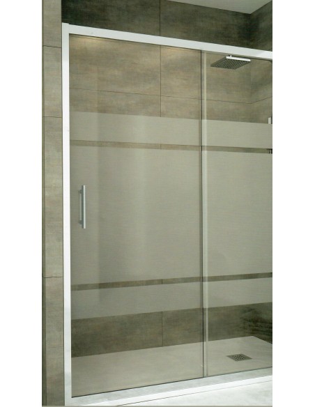 MAMPARA DUCHA MODELO VITTA REF. VT-210 DECORADA