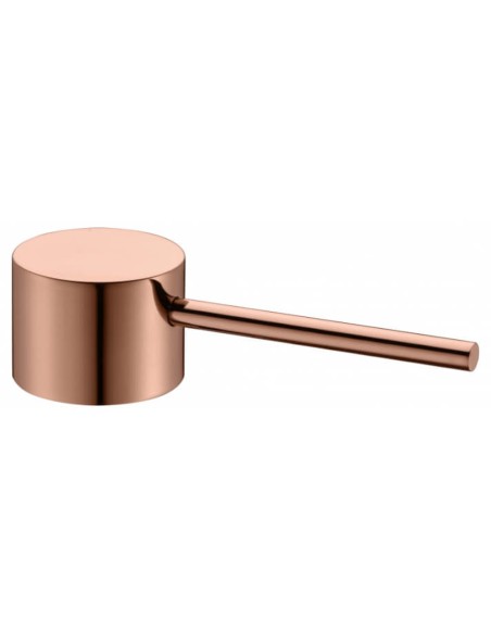 GRIFO DE LAVABO IMEX MONOMANDO ALTO NEGRO ORO ROSA MODELO MILOS STICK