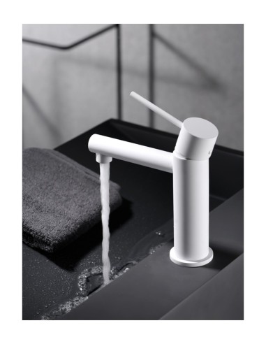 GRIFO DE LAVABO IMEX MONOMANDO BLANCO...