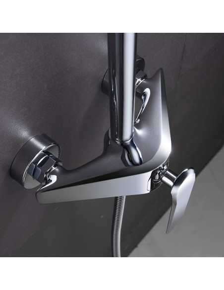 COLUMNA DE DUCHA MONOMANDO MODELO ESCOCIA DE IMEX CROMADO