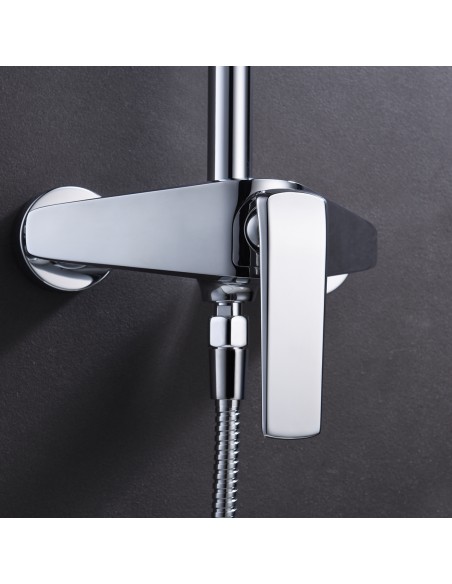 COLUMNA DE DUCHA MONOMANDO MODELO ESCOCIA DE IMEX CROMADO