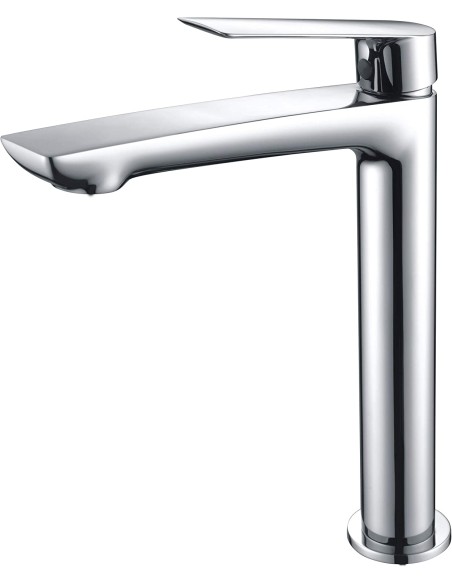 GRIFO DE LAVABO IMEX MONOMANDO ALTO CROMADO MODELO LUXOR