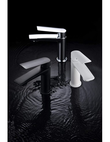 GRIFO DE LAVABO IMEX MONOMANDO BLANCO...