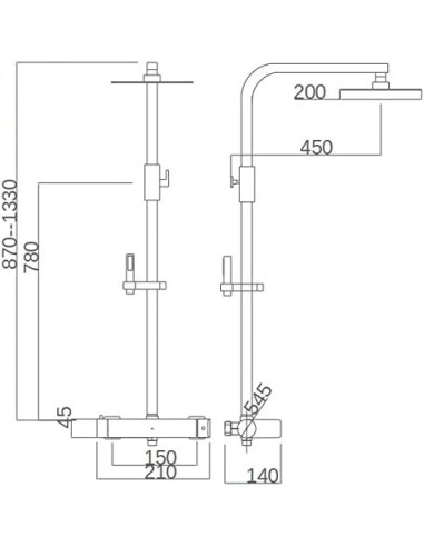 COLUMNA DE DUCHA MONOMANDO MODELO... COLUMNA DE DUCHA MONOMANDO MODELO...
